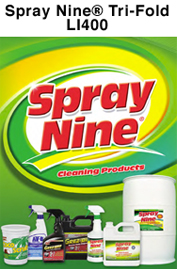 Spray Nine� Tri-Fold